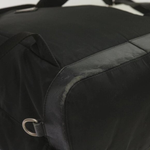 PRADA Backpack Nylon Black Auth yk11052 - Picture 4 of 16